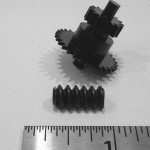 Worm and Crown Gear Set